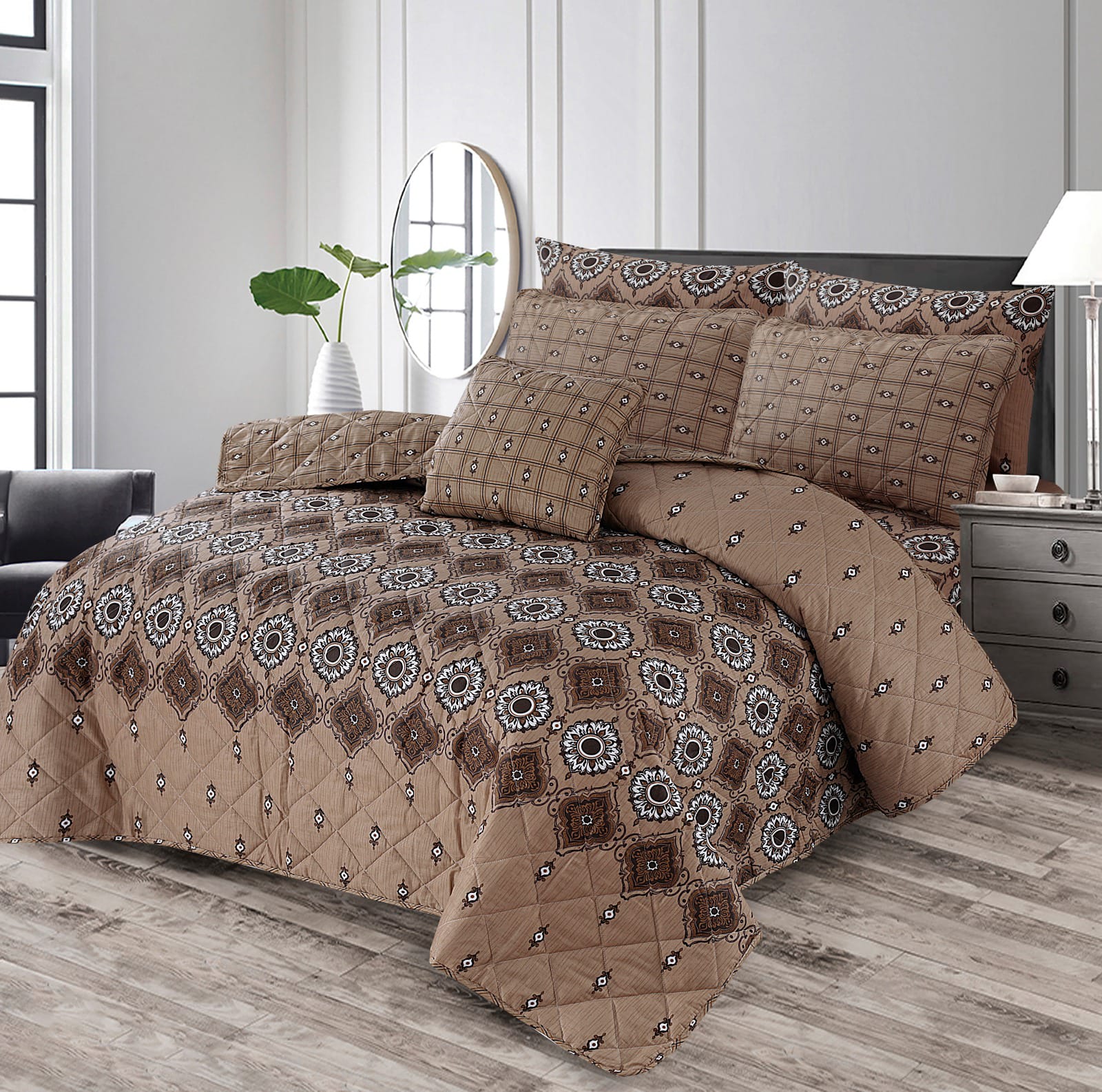 SANDY DREAMS COMFORTER SET 7 PCS