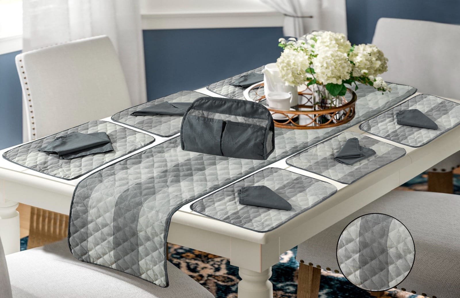 STYLISH TABLE RUNNER SET 14 Pcs
