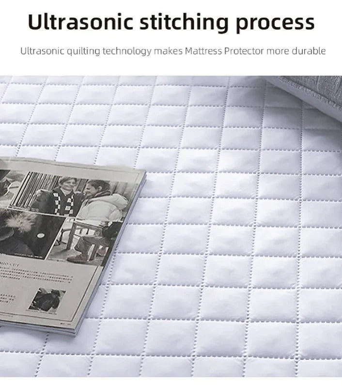 WHITE MATTRESS PROTECTOR
