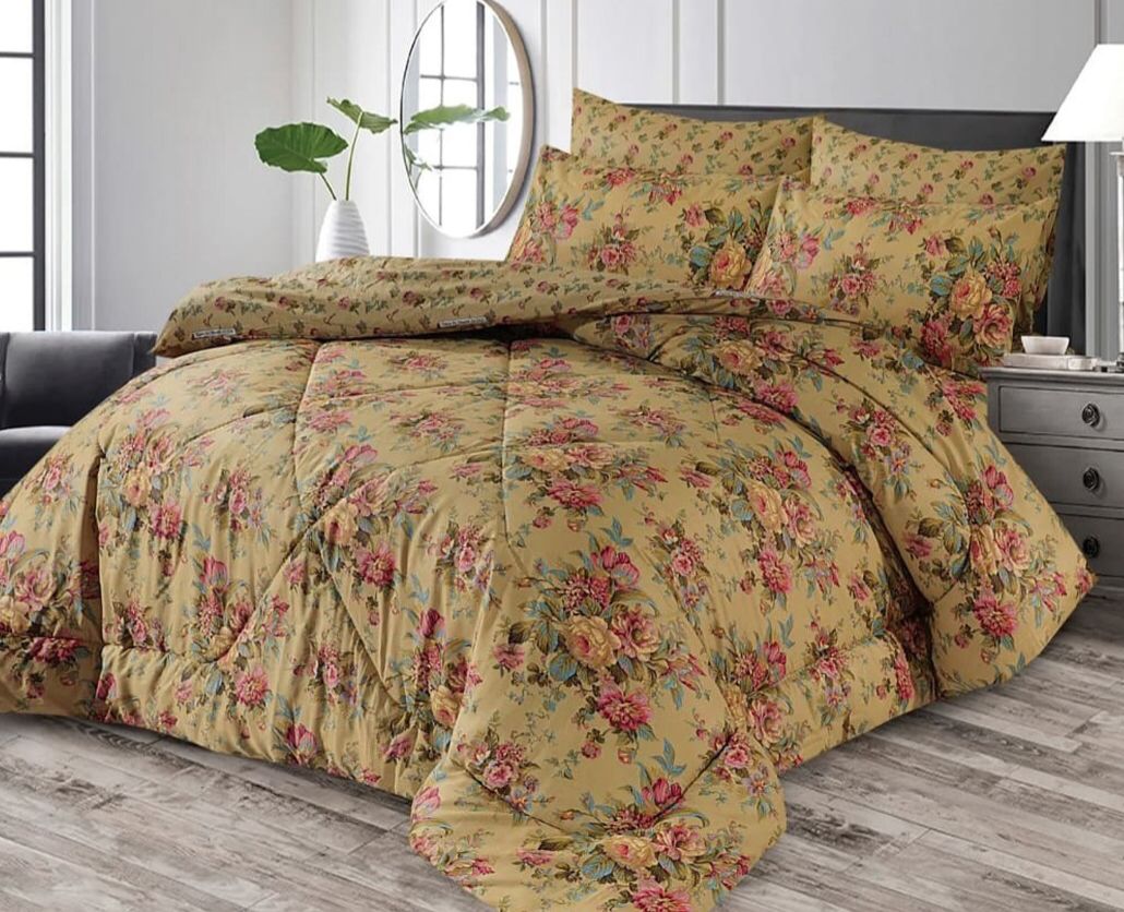 VINTAGE BLOOM COMFORTER SET 7 PCS