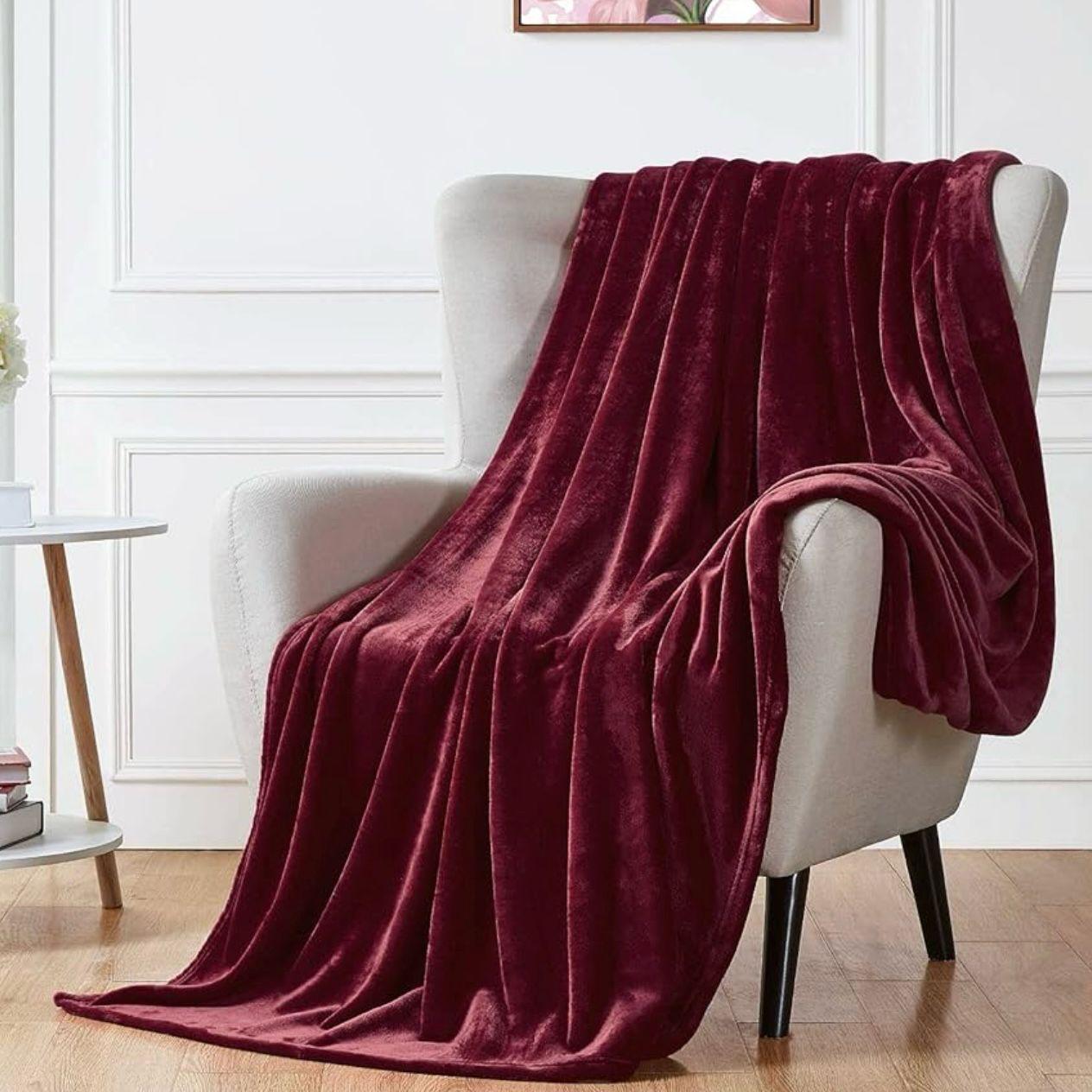 RUBY BLOOM SUMMER BLANKET